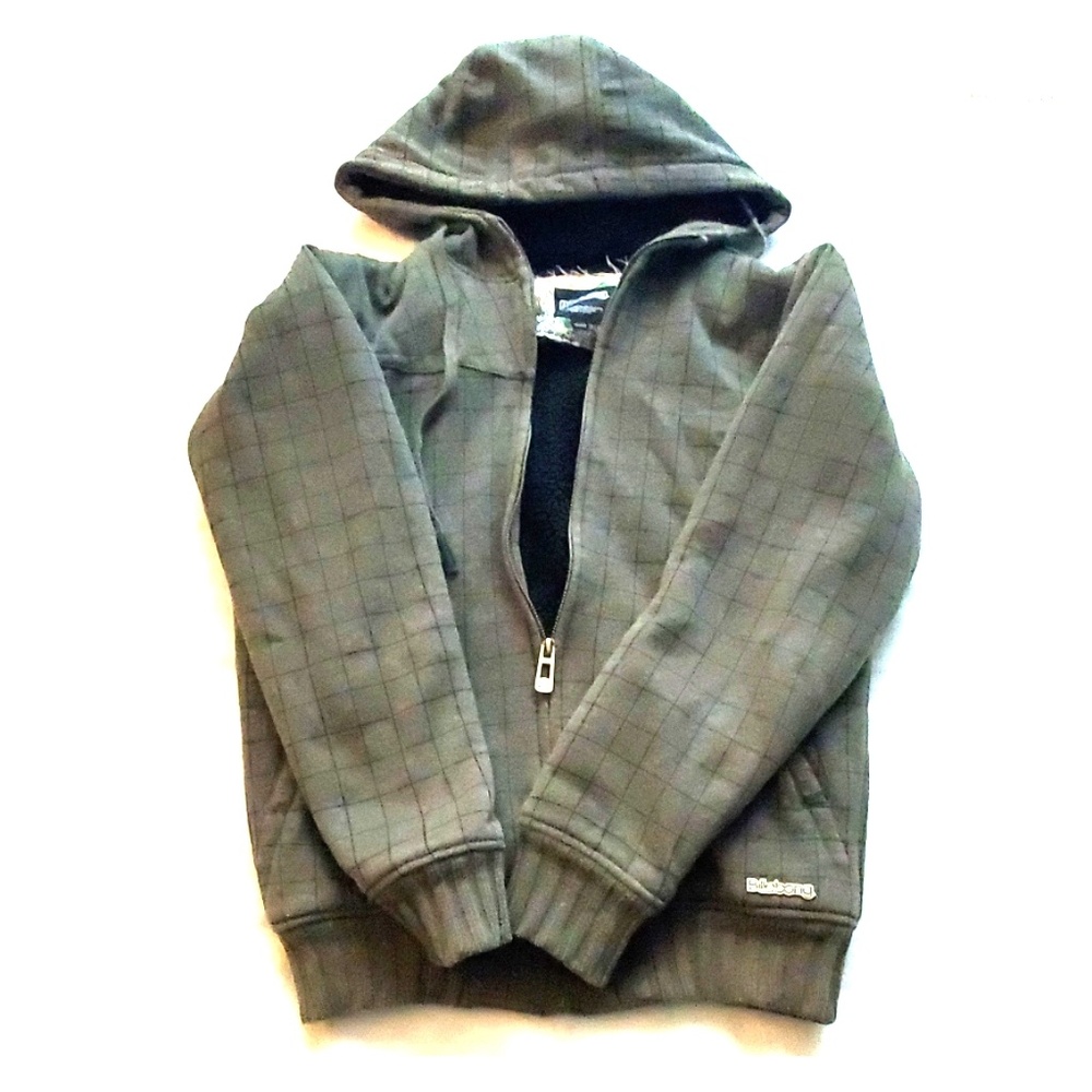 Billabong Young Men's Plush Hooded Sweatshirt Sz M